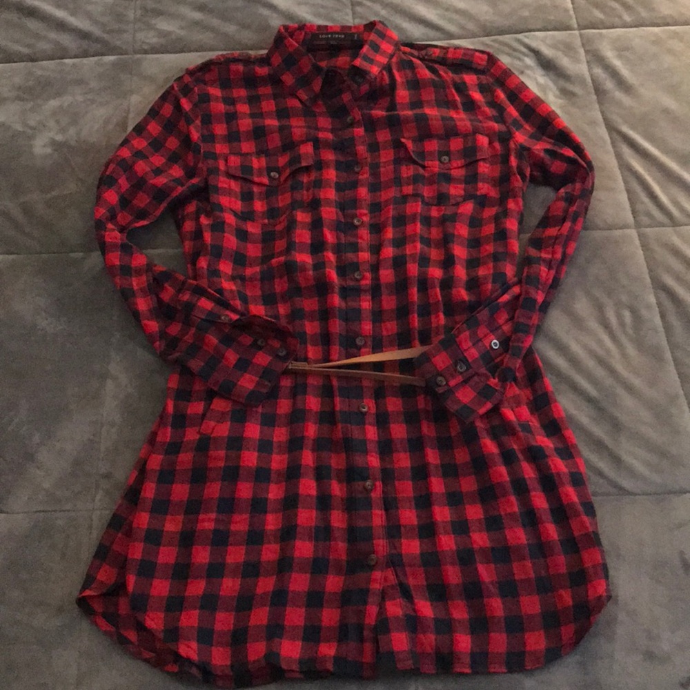 Flannel Dress